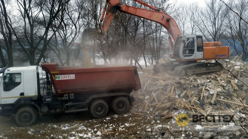 Вывоз мусора со строительных площадок